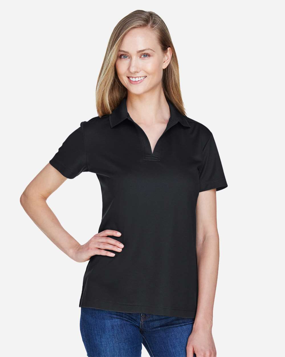 Women's CrownLux PerformanceÃ‚Â®Ã‚Â Plaited Polo