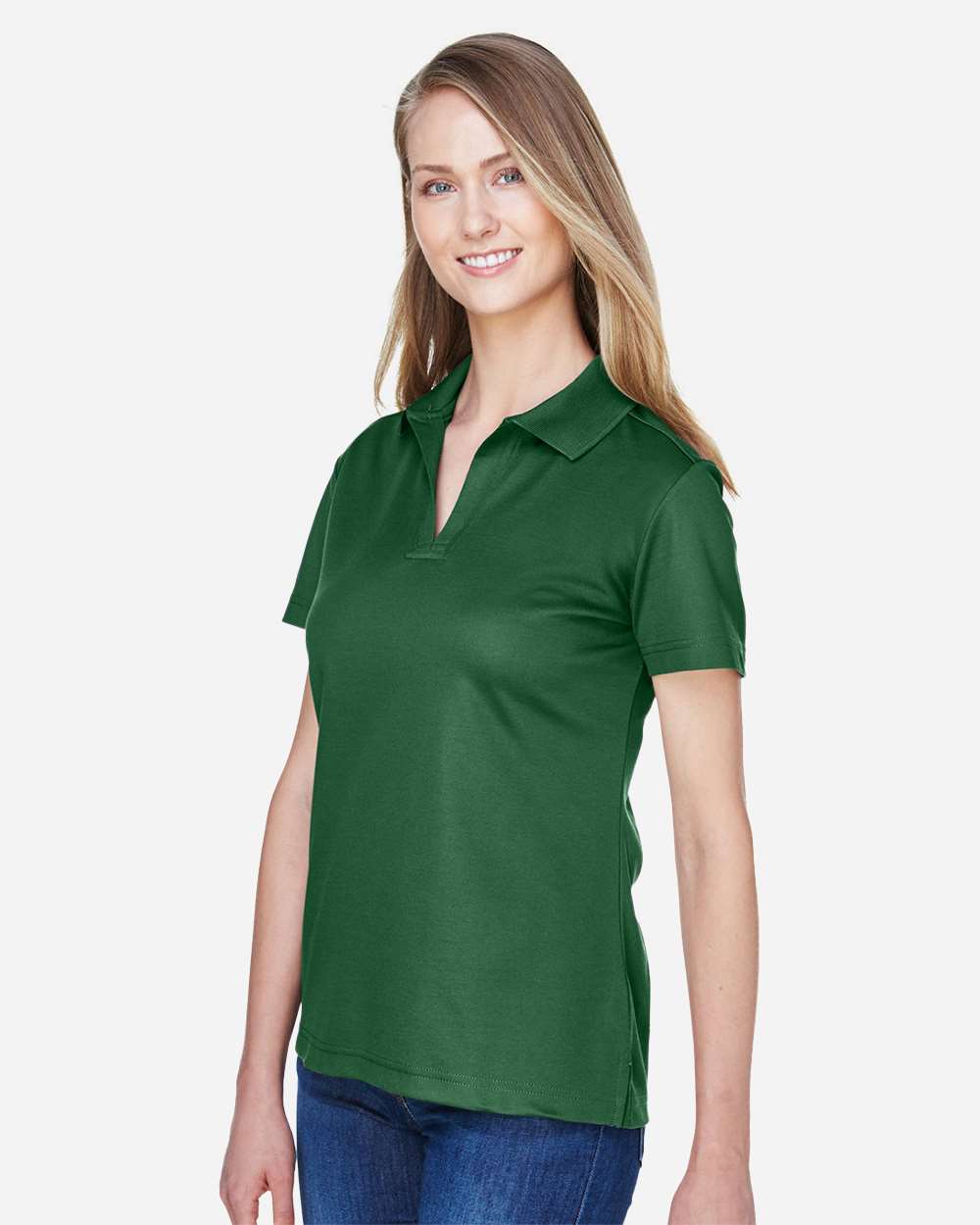 Women's CrownLux PerformanceÃ‚Â®Ã‚Â Plaited Polo