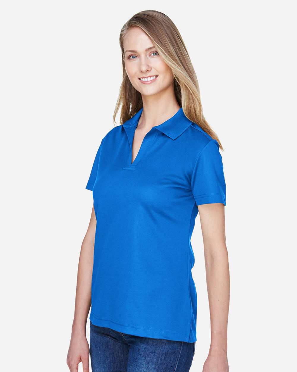 Women's CrownLux PerformanceÃ‚Â®Ã‚Â Plaited Polo