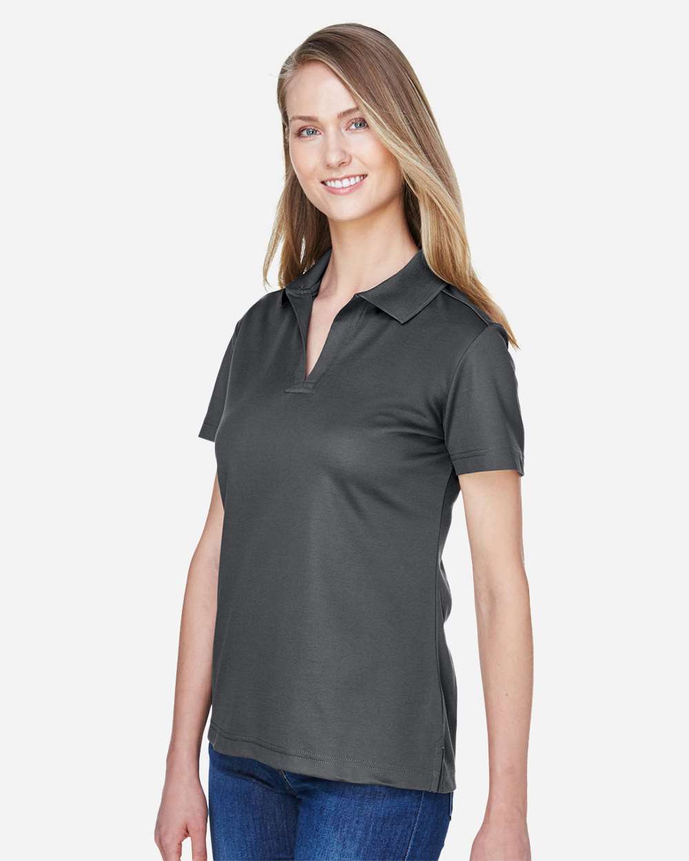 Women's CrownLux PerformanceÃ‚Â®Ã‚Â Plaited Polo