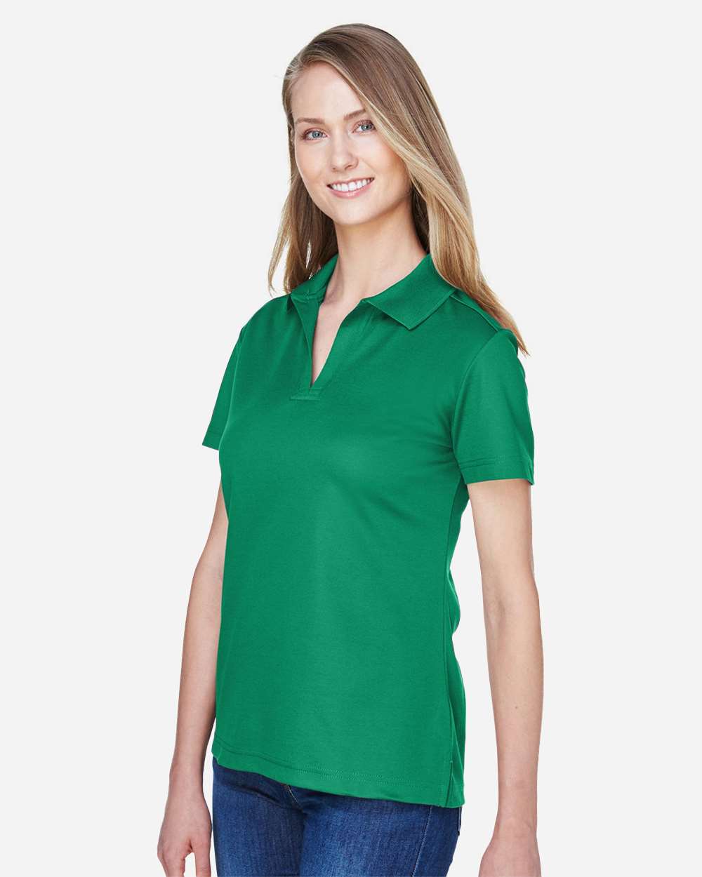 Women's CrownLux PerformanceÃ‚Â®Ã‚Â Plaited Polo