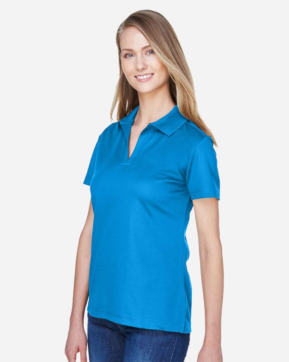 Women's CrownLux PerformanceÃ‚Â®Ã‚Â Plaited Polo