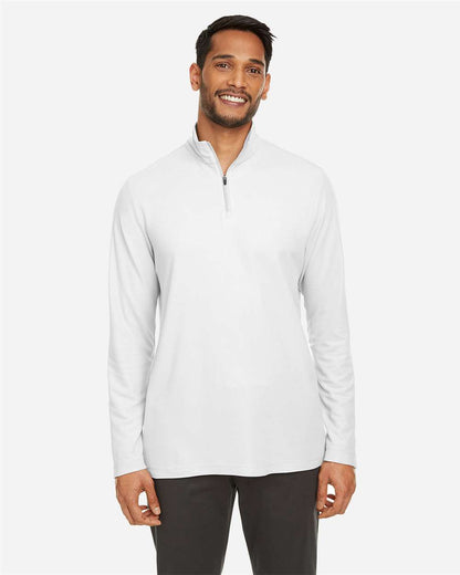 Men's Fusion ChromaSoftÂ™ Pique Quarter-Zip Pullover