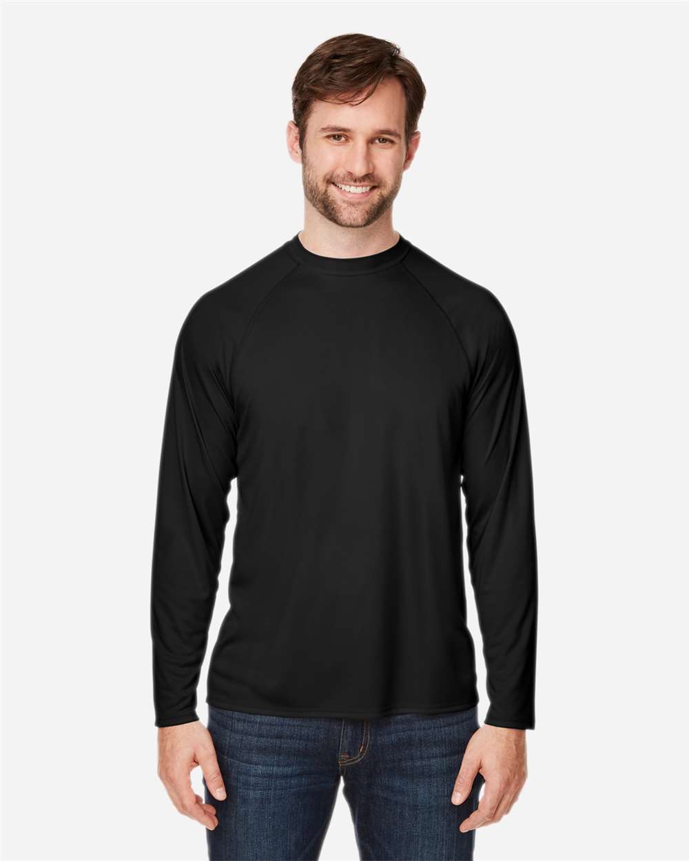 Unisex Ultra UVPÃ‚â„¢ Marina Raglan Long Sleeve T-Shirt