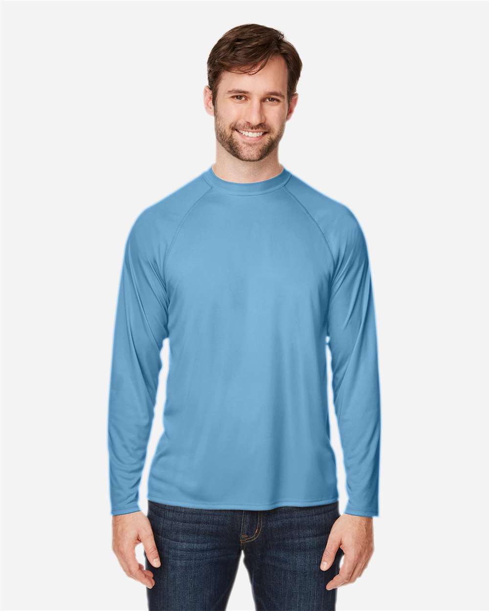 Unisex Ultra UVPÃ‚â„¢ Marina Raglan Long Sleeve T-Shirt