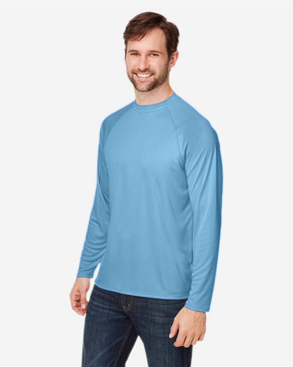 Unisex Ultra UVPÃ‚â„¢ Marina Raglan Long Sleeve T-Shirt