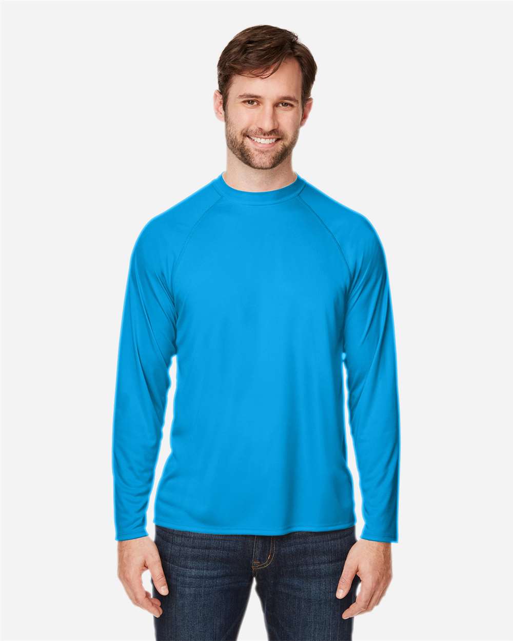 Unisex Ultra UVPÃ‚â„¢ Marina Raglan Long Sleeve T-Shirt