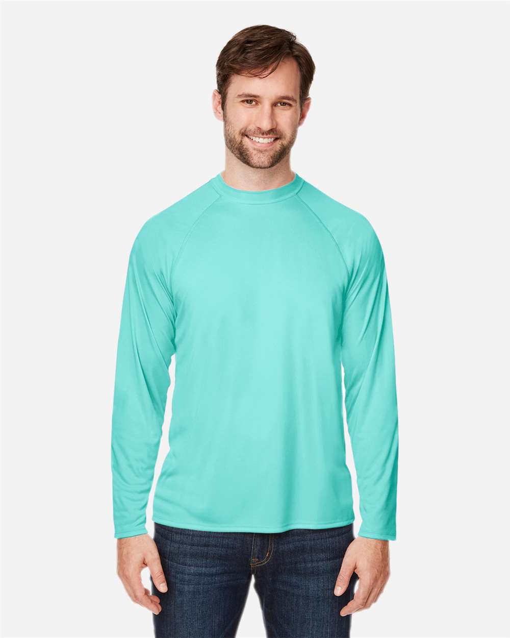 Unisex Ultra UVPÃ‚â„¢ Marina Raglan Long Sleeve T-Shirt