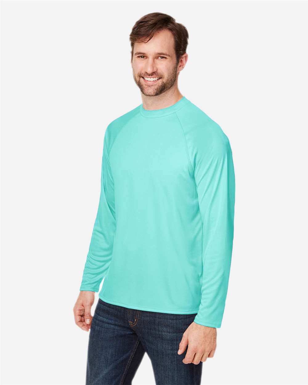 Unisex Ultra UVPÃ‚â„¢ Marina Raglan Long Sleeve T-Shirt