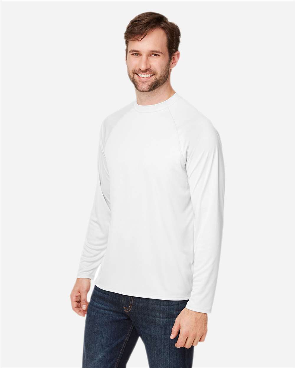 Unisex Ultra UVPÃ‚â„¢ Marina Raglan Long Sleeve T-Shirt