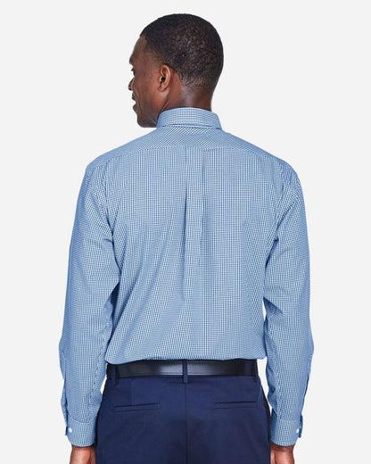 Men's Crown CollectionÂ® Gingham Check Woven Dress Shirt
