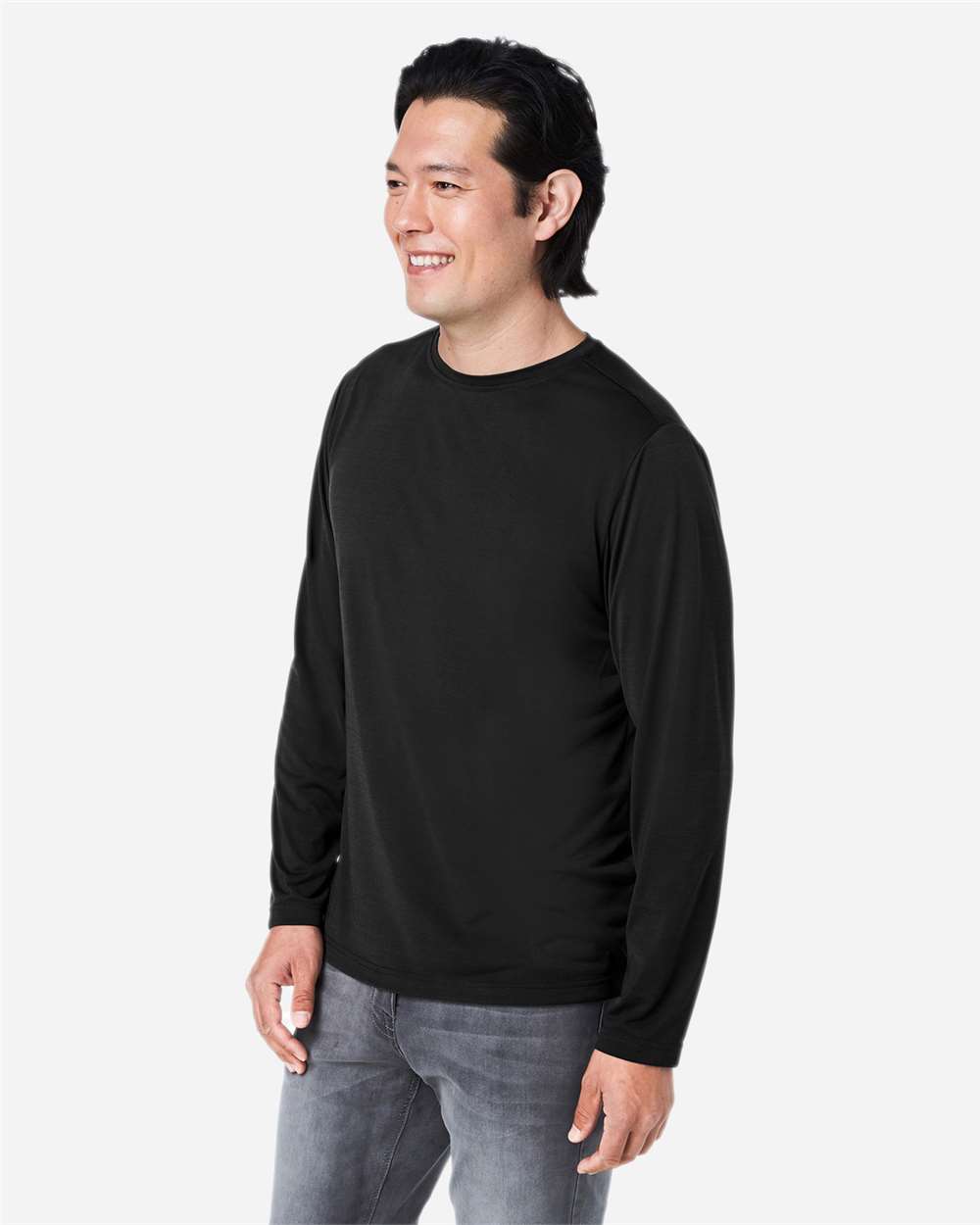 Unisex Fusion ChromaSoftÃ‚â„¢ Performance Long Sleeve T-Shirt
