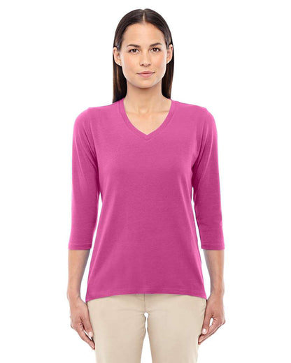 Women's Perfect FitÃ‚â„¢ Bracelet-Length t-V-Neck Top