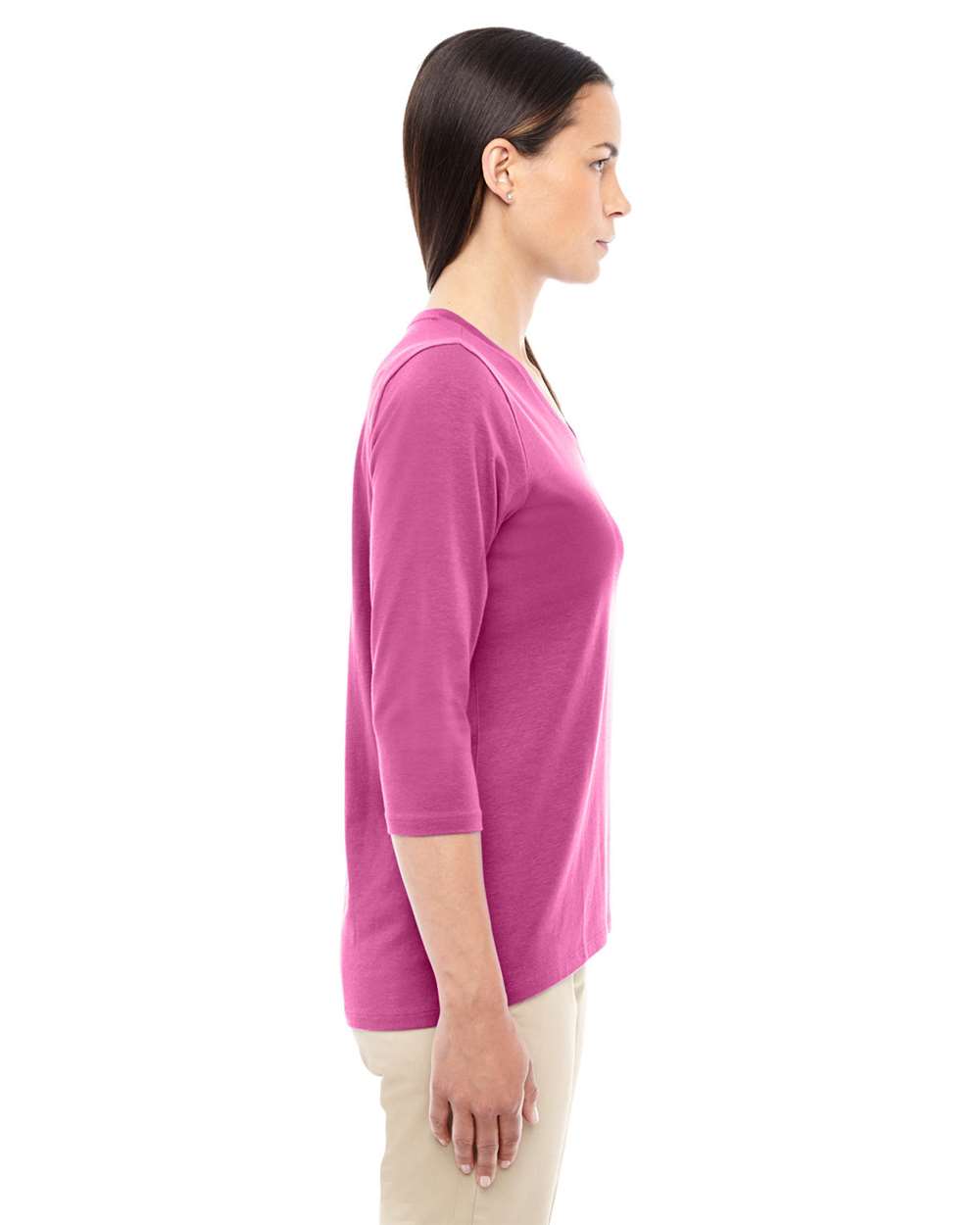 Women's Perfect FitÃ‚â„¢ Bracelet-Length V-Neck Top