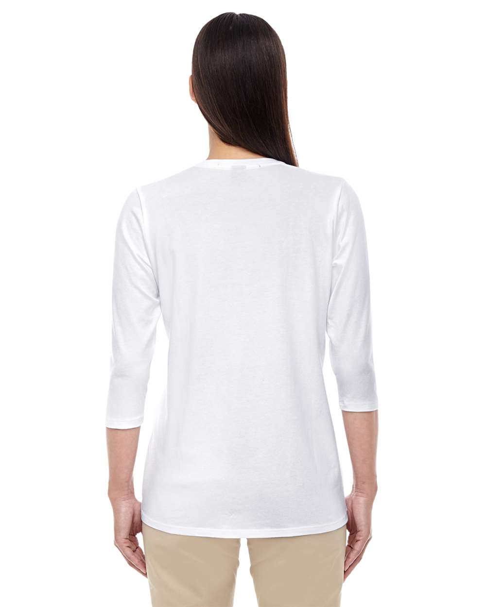 Women's Perfect FitÃ‚â„¢ Bracelet-Length t-V-Neck Top