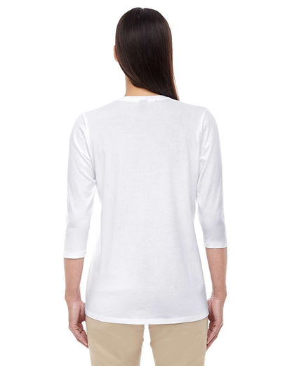 Women's Perfect FitÃ‚â„¢ Bracelet-Length t-V-Neck Top