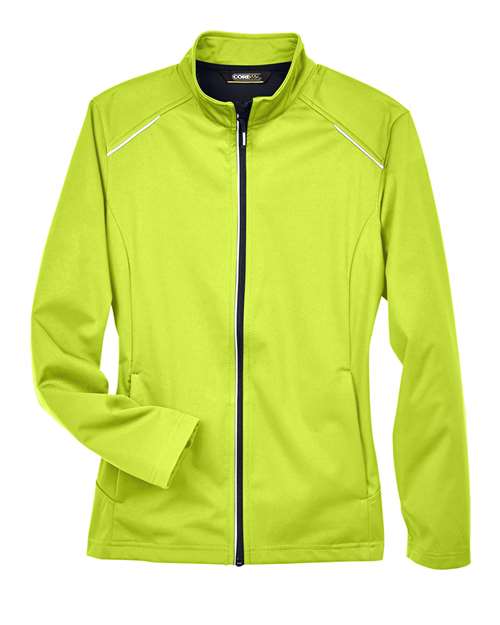 CORE365 Women's Techno Lite Three-Layer Knit Tech-Shell