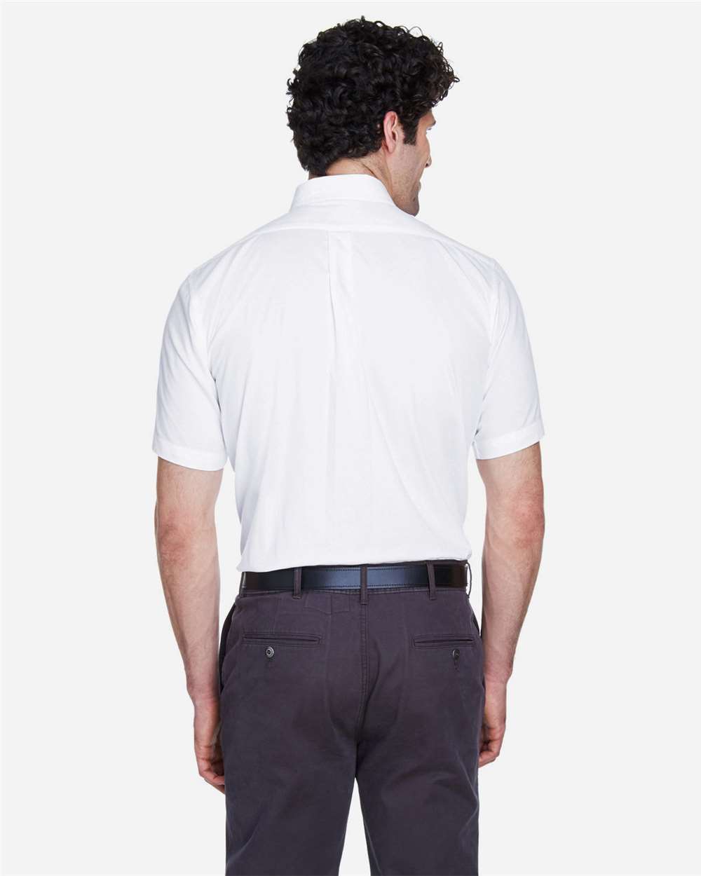 Men's Optimum Short Sleeve Twill Dress Shirt