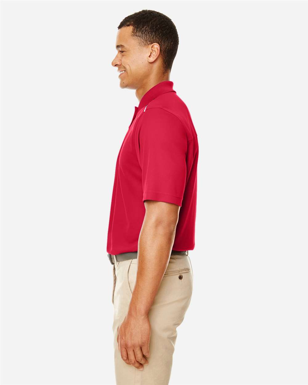 Men's Radiant Performance PiquÃ© Polo withÂ Reflective Piping