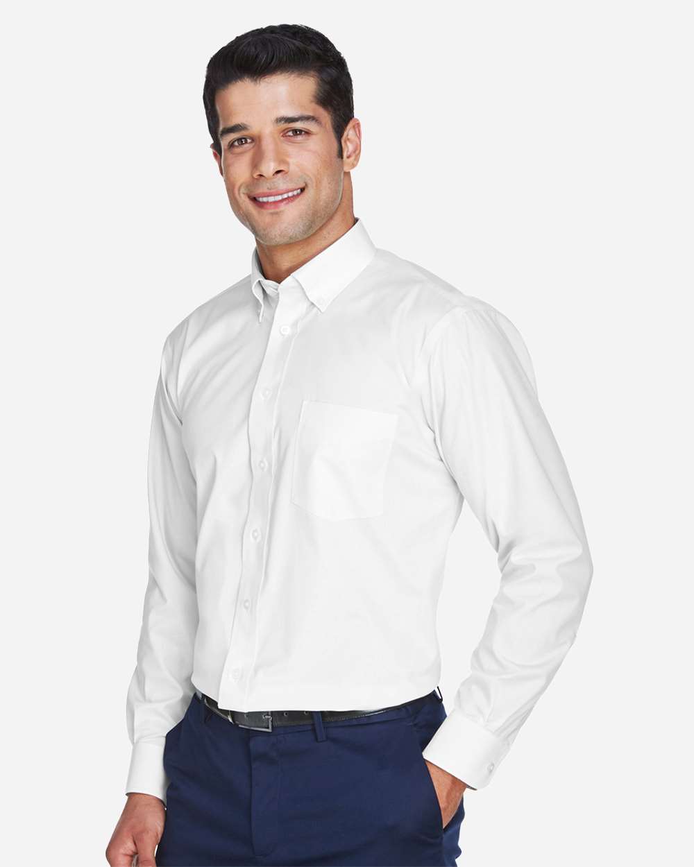 Men's Crown CollectionÂ® Oxford Woven Dress Shirt