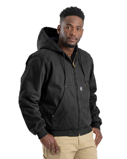 Men's Heartland Washed Cotton Duck Hooded Jacket
