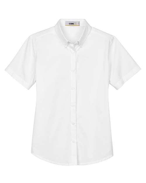 CORE365 Women's Optimum Short Sleeve Twill Shirt
