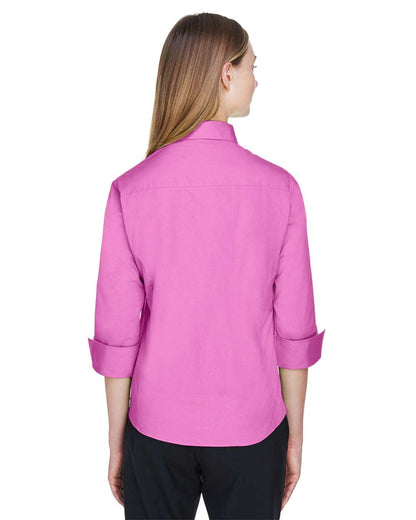 Women's Perfect FitÃ‚â„¢ Three-Quarter Sleeve Stretch Poplin Dress Shirt