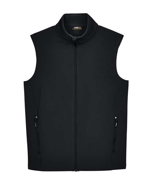 CORE365 Men's Cruise Two-Layer Fleece Bonded Soft Shell Vest