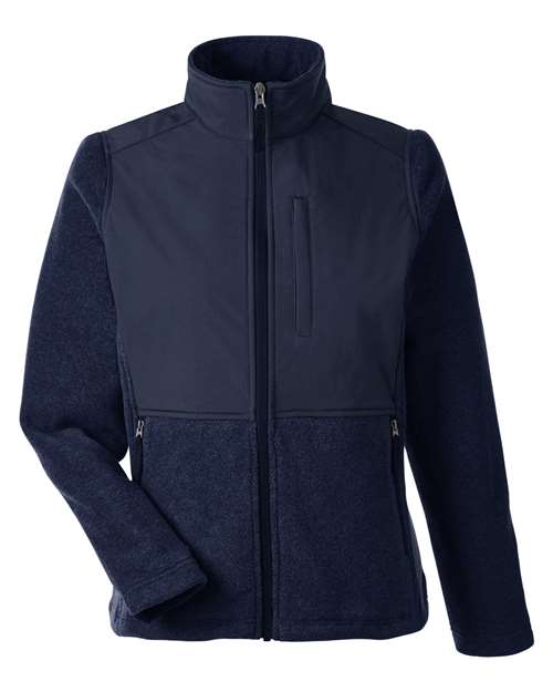 CORE365 Women's Journey Summit Hybrid Full-Zip