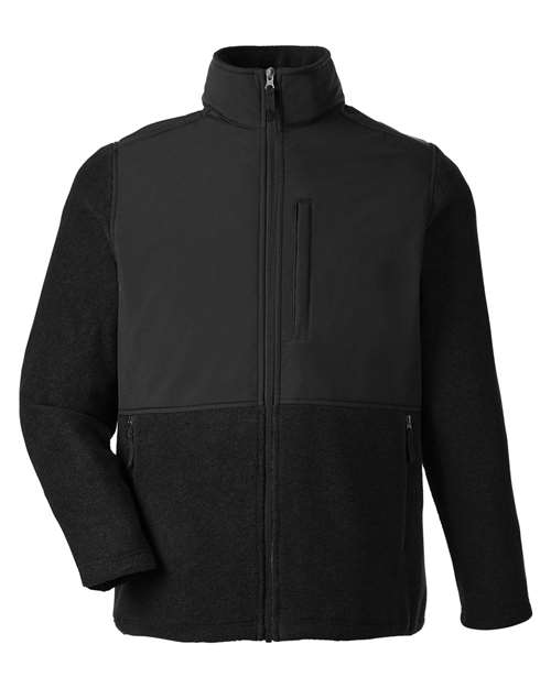 CORE365 Men's Journey Summit Hybrid Full-Zip