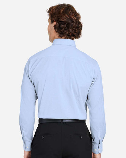 Men's CrownLux PerformanceÂ® Microstripe Dress Shirt