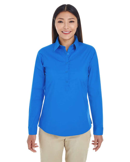 Women's Perfect FitÃ‚â„¢ Half-Placket Tunic Dress Shirt