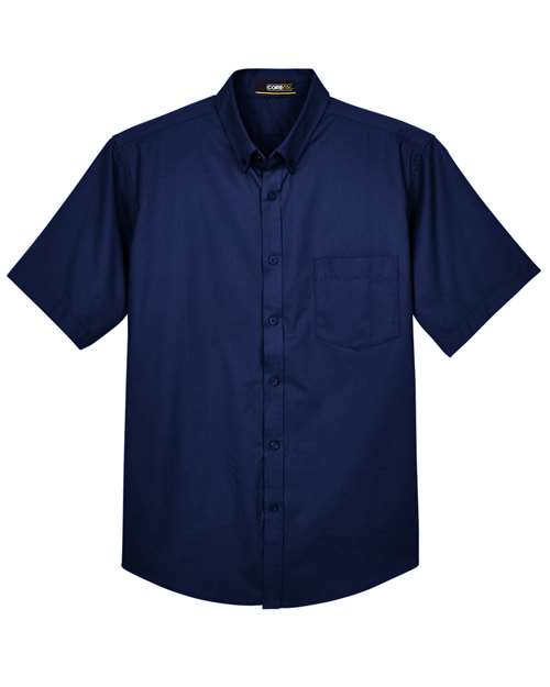 CORE365 Men's Tall Optimum Short Sleeve Twill Dress Shirt