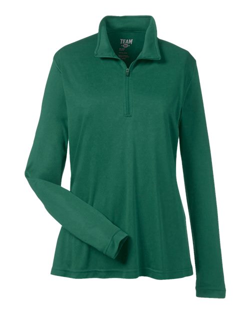 Team 365 Women's Zone Performance Quarter-Zip Pullover