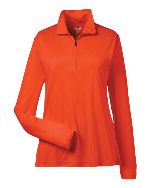 Team 365 Women's Zone Performance Quarter-Zip Pullover