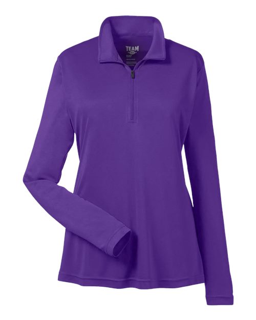 Team 365 Women's Zone Performance Quarter-Zip Pullover