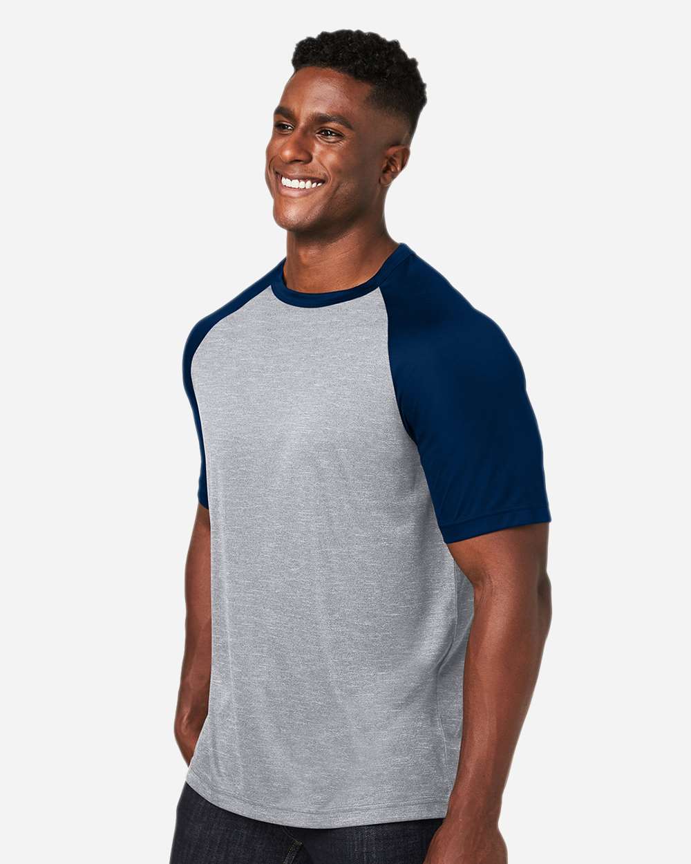 Unisex Zone Colorblock Raglan T-Shirt
