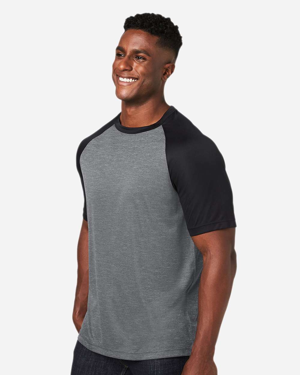 Unisex Zone Colorblock Raglan T-Shirt
