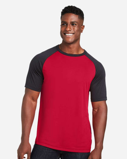 Unisex Zone Colorblock Raglan T-Shirt