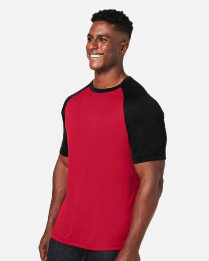 Unisex Zone Colorblock Raglan T-Shirt