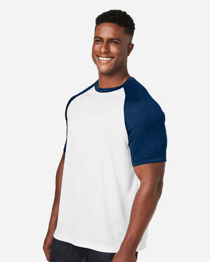Unisex Zone Colorblock Raglan T-Shirt