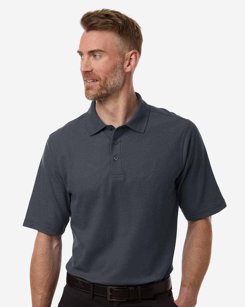 Men's Tall Maverick CVC Pique Polo