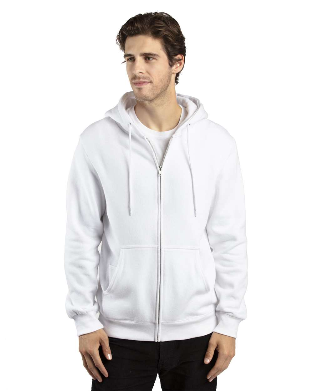 Unisex Fleece Full-Zip Hooded Sweatshirt