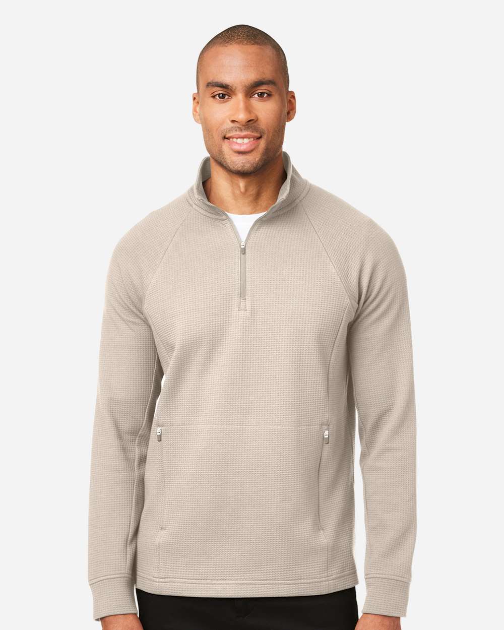Men's Rhythm Waffle Quarter-Zip Pullover