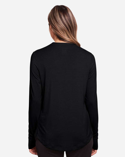 Women's JAQ Stretch Performance V-Neck Snap Pullover