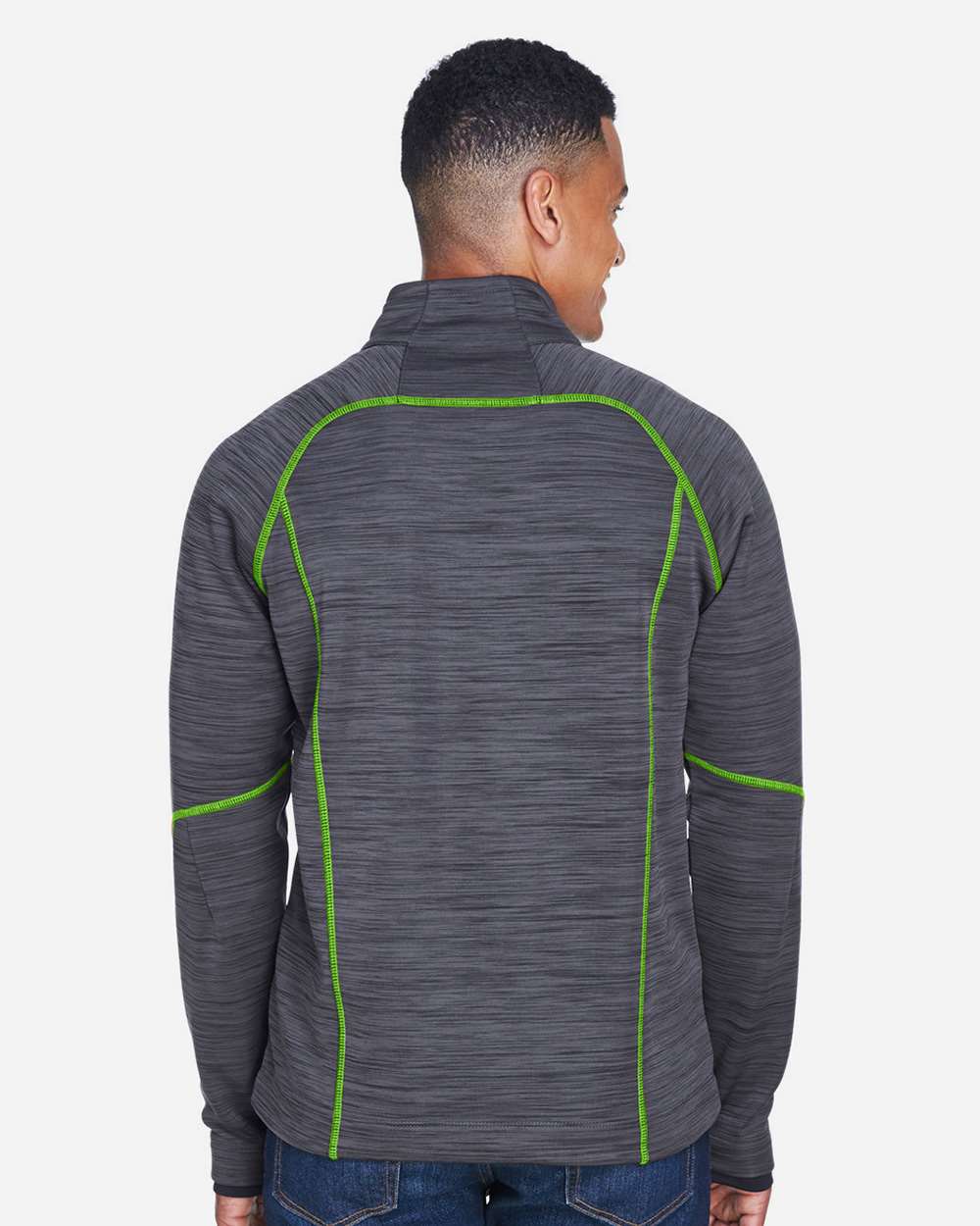 Men's Flux MÃ©lange Bonded Fleece Jacket