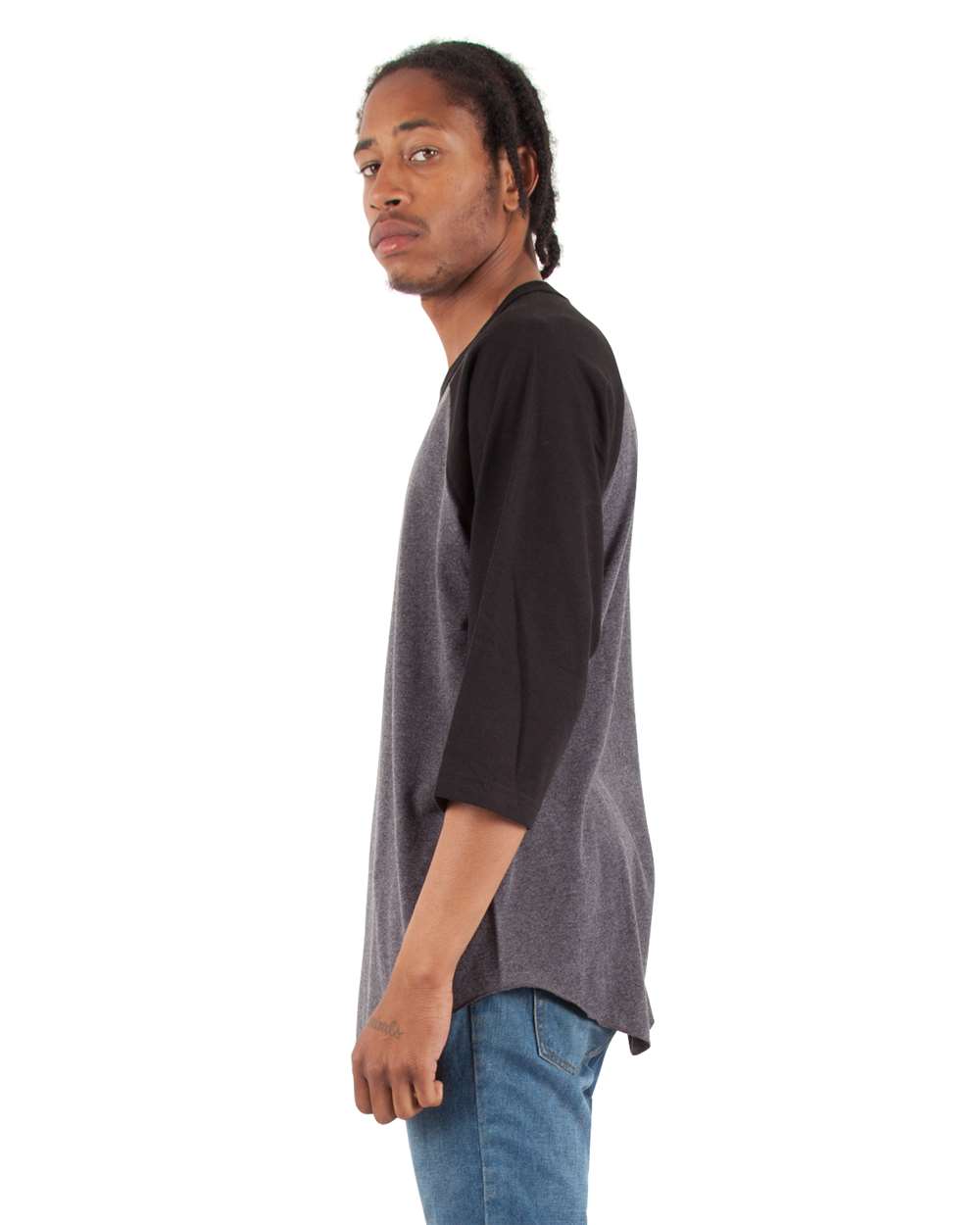 Unisex Three-Quarter Sleeve Raglan T-Shirt