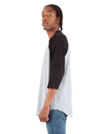 Unisex Three-Quarter Sleeve Raglan T-Shirt