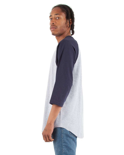 Unisex Three-Quarter Sleeve Raglan T-Shirt