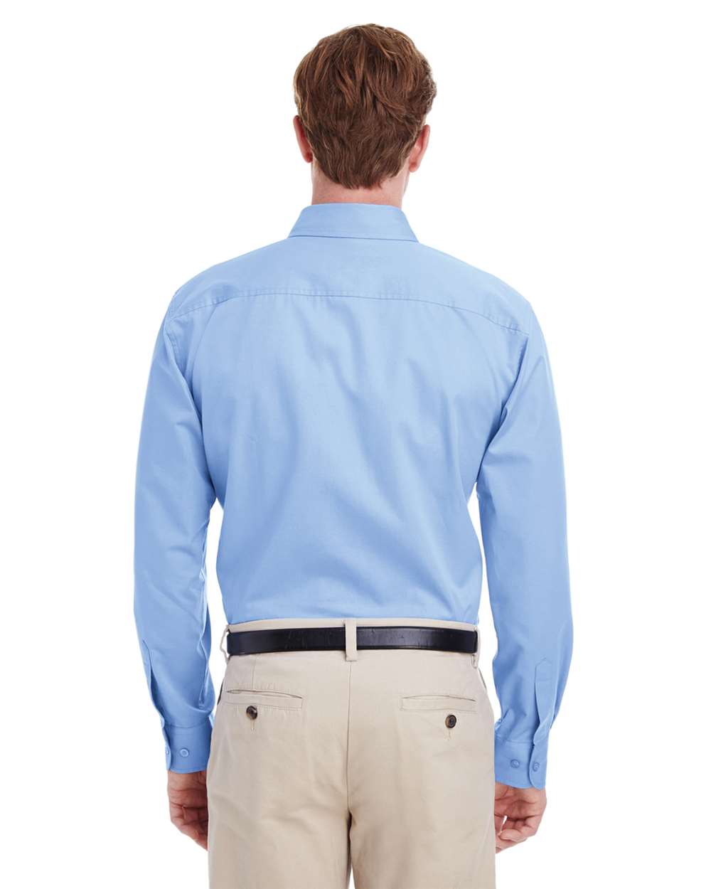 Men's Foundation Cotton Twill Dress Shirt with Teflon